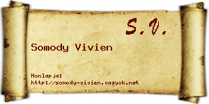 Somody Vivien névjegykártya